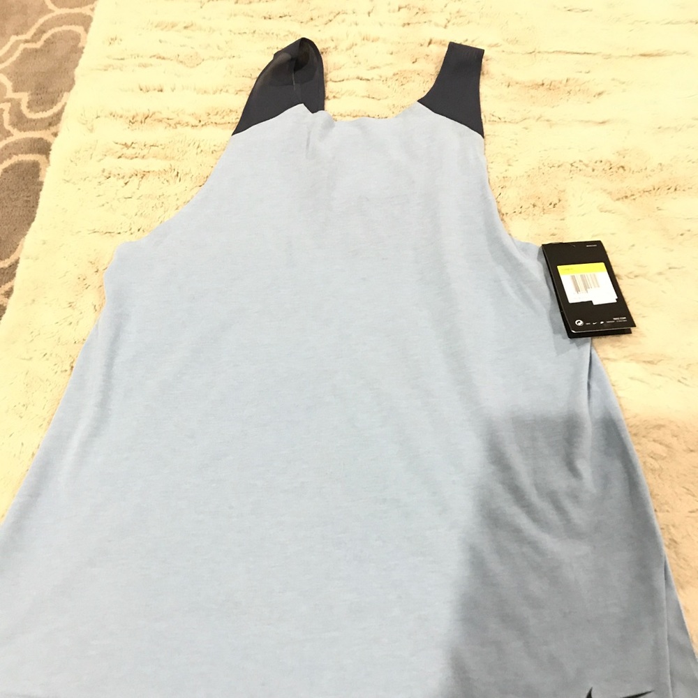 Nike light blue tank top size S